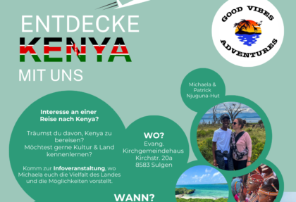 Infoveranstaltung zu Keniareisen